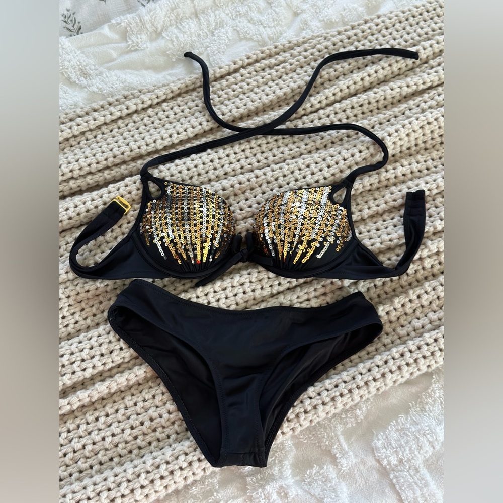 Victoria’s Secret sequin bikini set